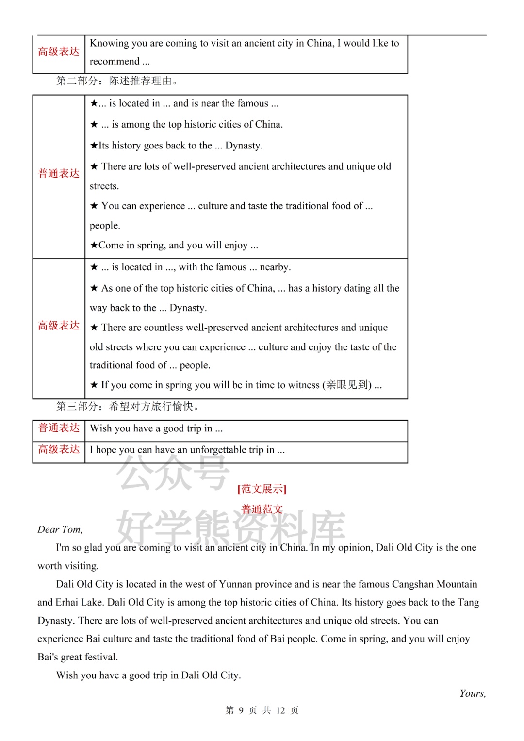 人教版高一英语必修二单元作文技能+范文-9.jpg